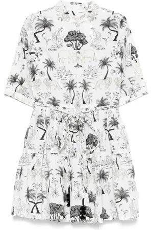 VERANDAH Minikleid mit grafischem Print