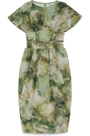 Amsale Corsage-Kleid aus Taft