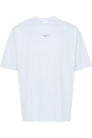 Drôle de Monsieur T-Shirt mit Slogan-Print