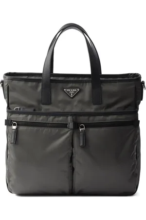 Prada Re-Nylon Tote Bag mit Taschendetail
