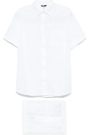 Ralph Lauren Shorts mit Lochstickerei