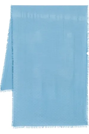 Max Mara Jacquard-Schal mit Monogrammmuster