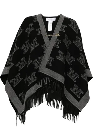 Max Mara Poncho mit Muster