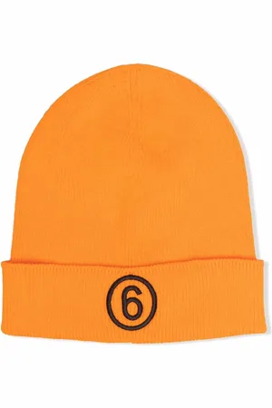 Maison Margiela Mütze mit Logo-Stickerei