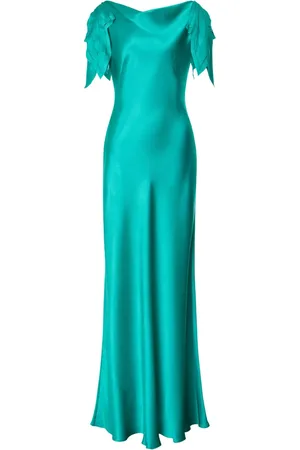 Alberta Ferretti Maxikleid aus Satin
