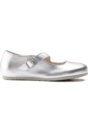 Birkenstock Tracy Ballerinas im Metallic-Look