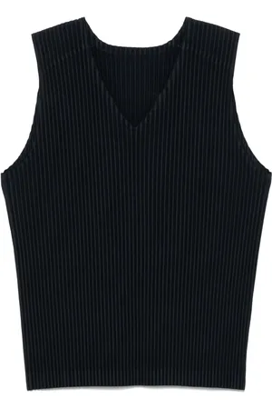 Issey Miyake Top mit Falten