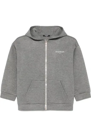Balmain Hoodie mit Logo-Print