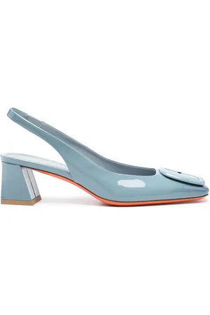 santoni Pumps aus Lackleder 50mm