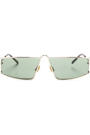 Saint Laurent SL 606 Sonnenbrille mit eckigem Gestell