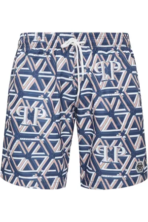 Philipp Plein Monogram Boxer Badeshorts