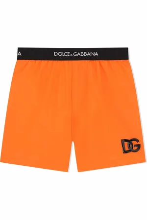 Dolce & Gabbana Badeshorts mit Logo-Stickerei
