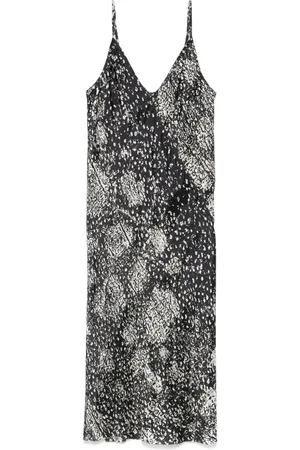 Rick Owens Camisole-Kleid mit Wolf-Print
