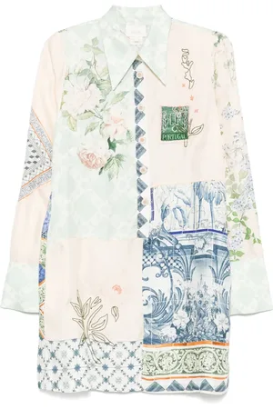 Camilla Hemdkleid mit Jardim Party-Print