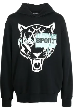 Philipp Plein Hoodie mit Tiger-Motiv