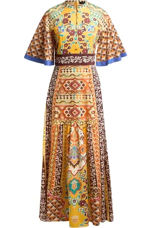 Etro Popeline-Kleid mit Print