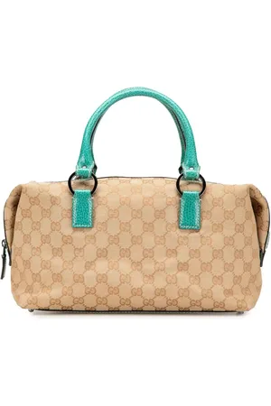 Gucci 2000-2015 GG Canvas Boston Tasche