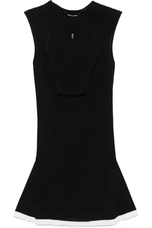 Kiko Kostadinov Gestricktes Vecto Kleid
