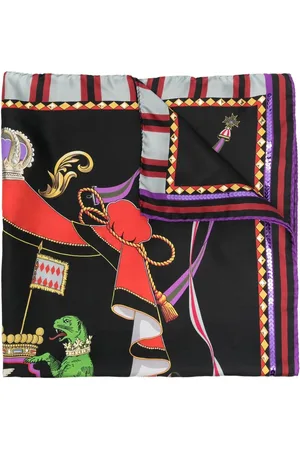 Etro Grob gestrickter Schal mit Logo