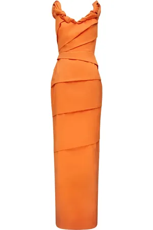 RACHEL GILBERT Asha Taft-Abendkleid