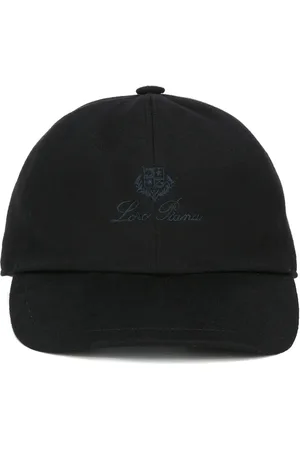 Loro Piana Baseballkappe mit Logo-Stickerei