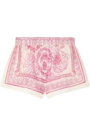 VERSACE Shorts mit Barocco-Print