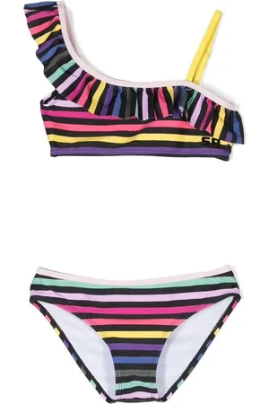 Sonia Rykiel Enfant Bikini in Colour-Block-Optik