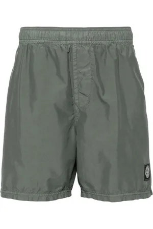 Stone Island Shorts mit Kompass-Applikation