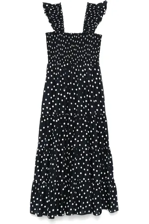 RIXO London Midikleid aus Baumwolle