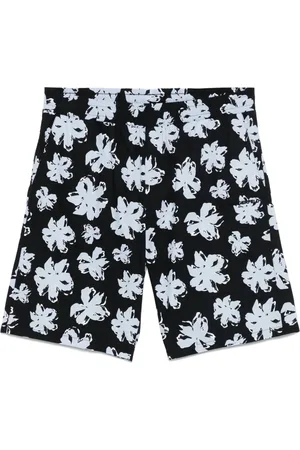 Karl Lagerfeld Shorts mit Blumen-Print