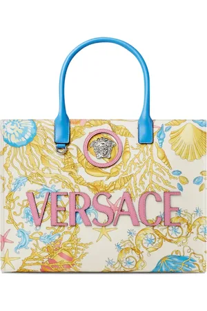 VERSACE Underwater Tote Bag mit Barocco-Muster