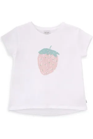 KNOT T-Shirt mit Erdbeeren-Print