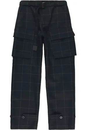 SACAI Windowpane Hose