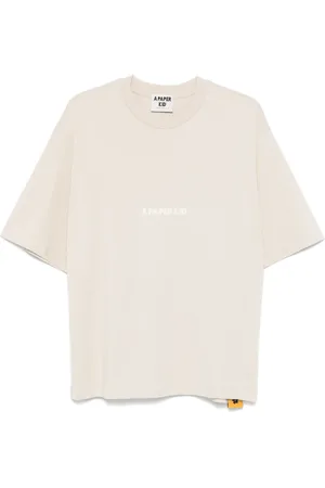 A PAPER KID T-Shirt mit Logo-Print