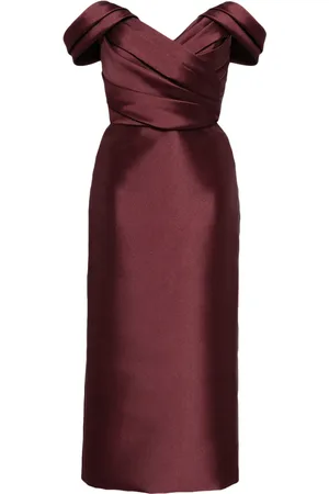Amsale Schulterfreies Cocktailkleid