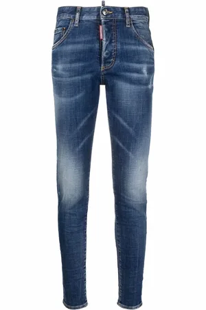 Dsquared2 Skinny-Jeans mit Stone-Wash-Effekt