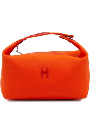Hermès 2020-2025 große Toile Bride A Brac Kosmetiktasche