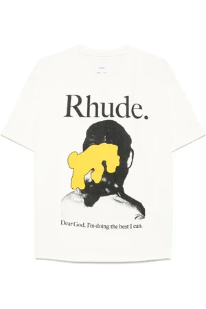 Rhude T-Shirt mit Logo-Print