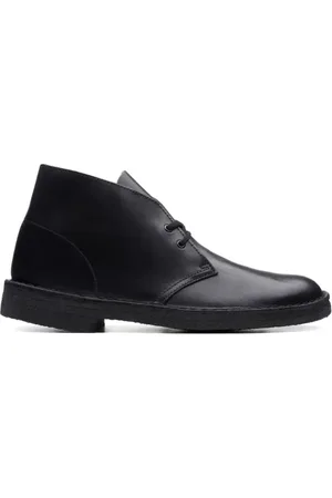 Clarks "Black Polished" Desert-Boots