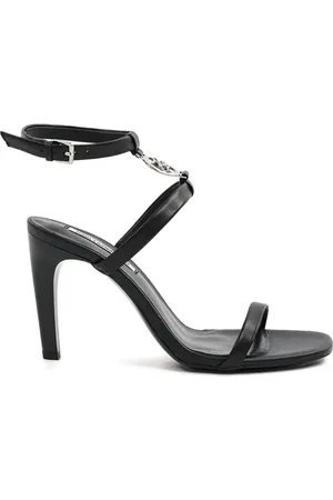 Karl Lagerfeld Sandalen mit Logo-Schild 90mm