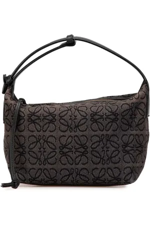 Loewe 2021 kleine Anagram Cubi Handtasche aus Canvas