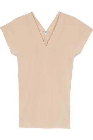 Aspesi Seidenbluse mit V-Ausschnitt