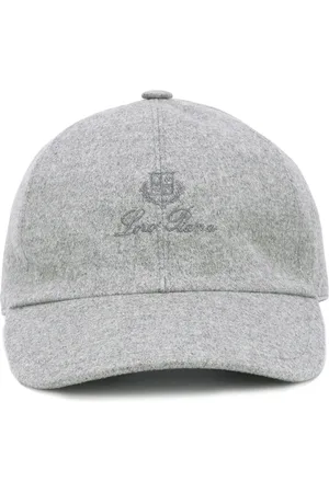 Loro Piana Baseballkappe mit eingesticktem Logo