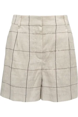 Brunello Cucinelli Karierte Shorts