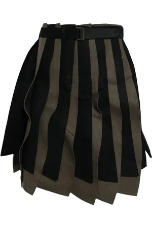 SACAI Asymmetrischer Faltenrock