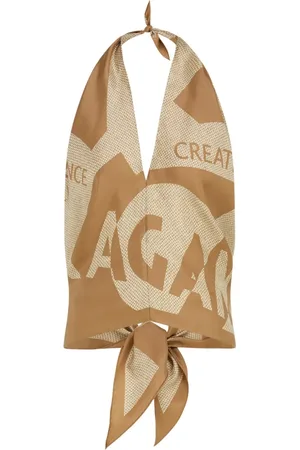 Salvatore Ferragamo Seidenschal mit Venna-Print
