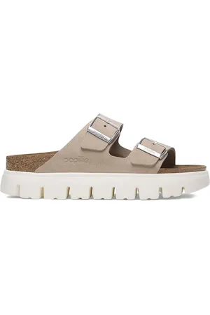 Birkenstock Arizona Plateau-Sandalen mit Schnallen