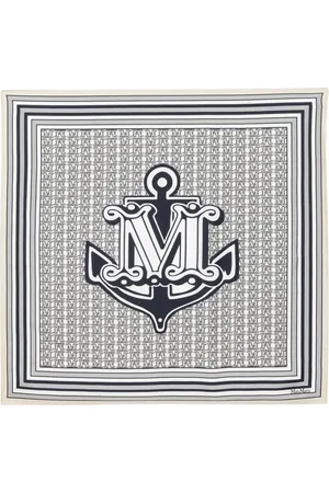 Max Mara Schal mit Monogramm