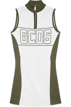 GCDS Minikleid mit Logo-Print