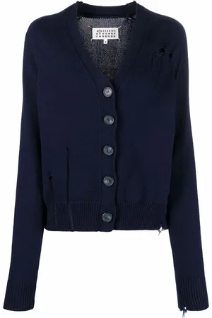 Maison Margiela Cardigan im Used-Look